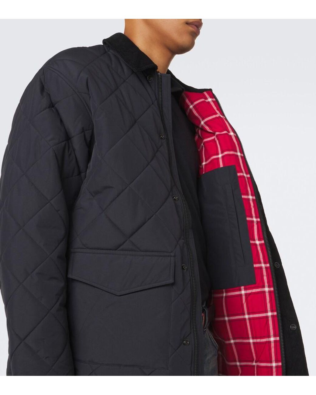 Canada Goose Blue Terra Quilted Jacket for men