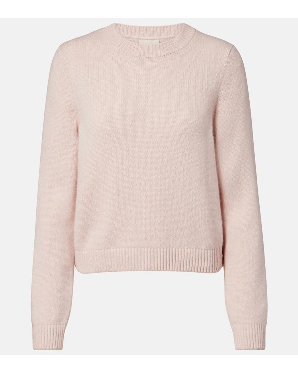 Khaite Pink Leta Cashmere Sweater