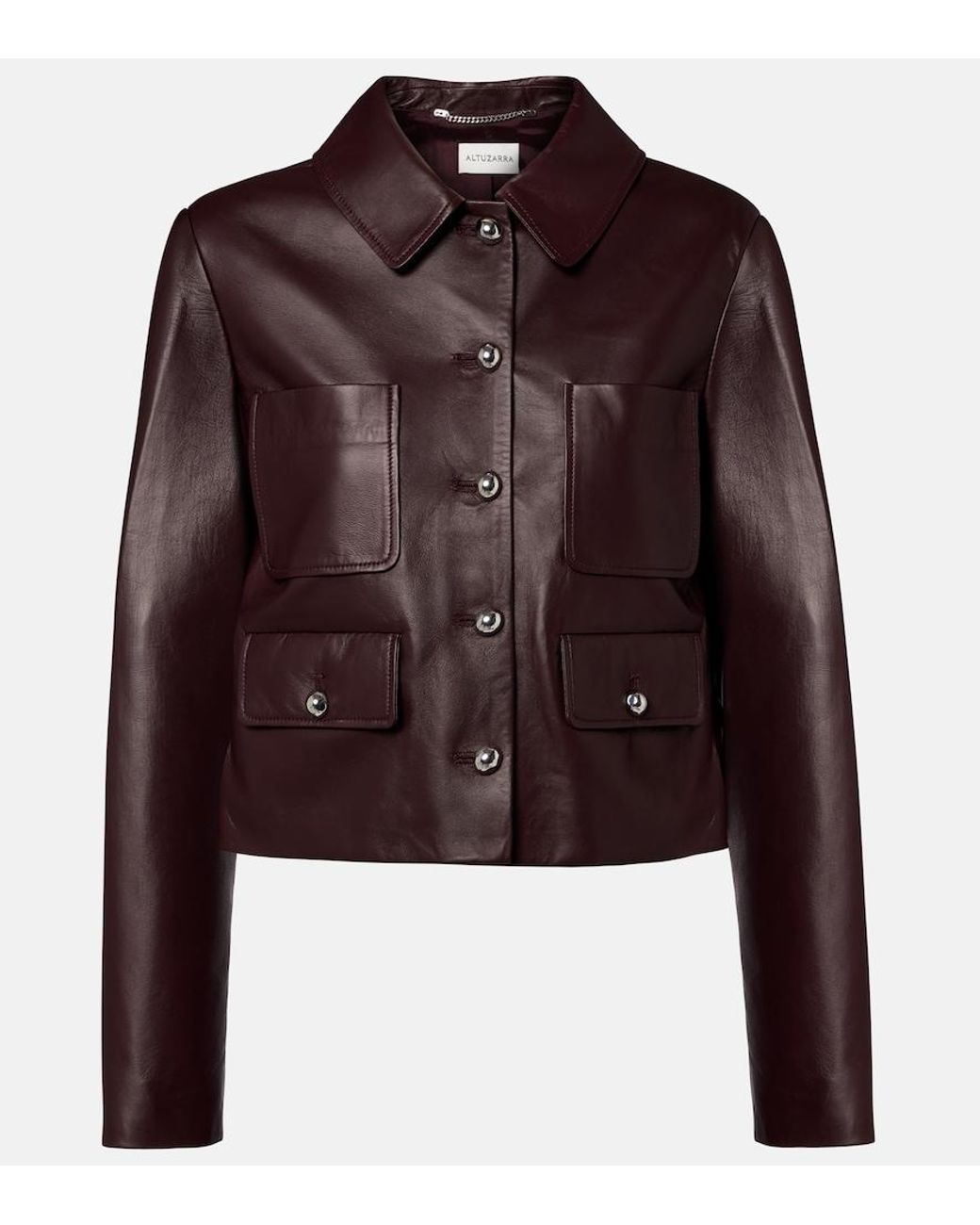 Altuzarra Brown Leather Jacket