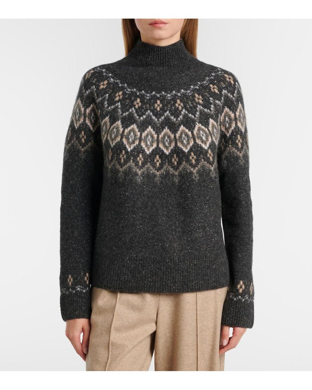 Vince Black Cashmere Turtleneck Sweater