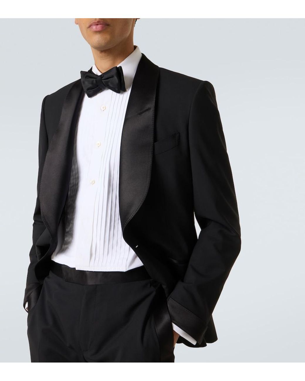 Tom Ford Black Wool-Blend Tuxedo for men