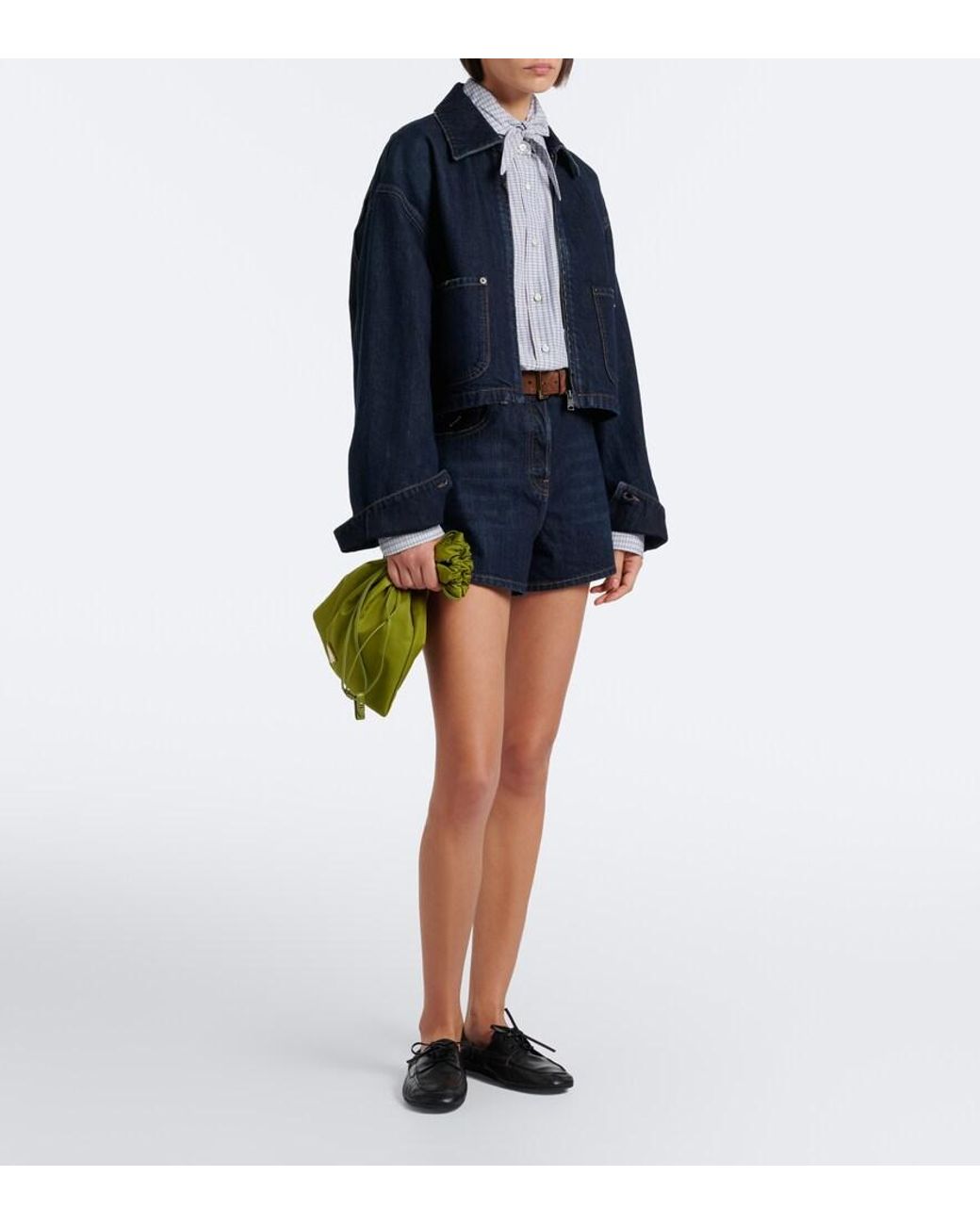 Prada Blue Denim Jacket