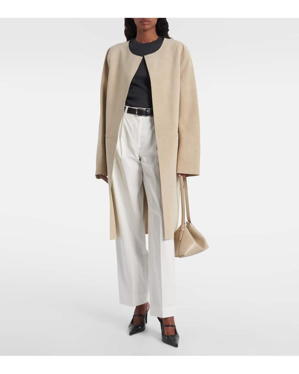 Totême  Natural Suede Coat