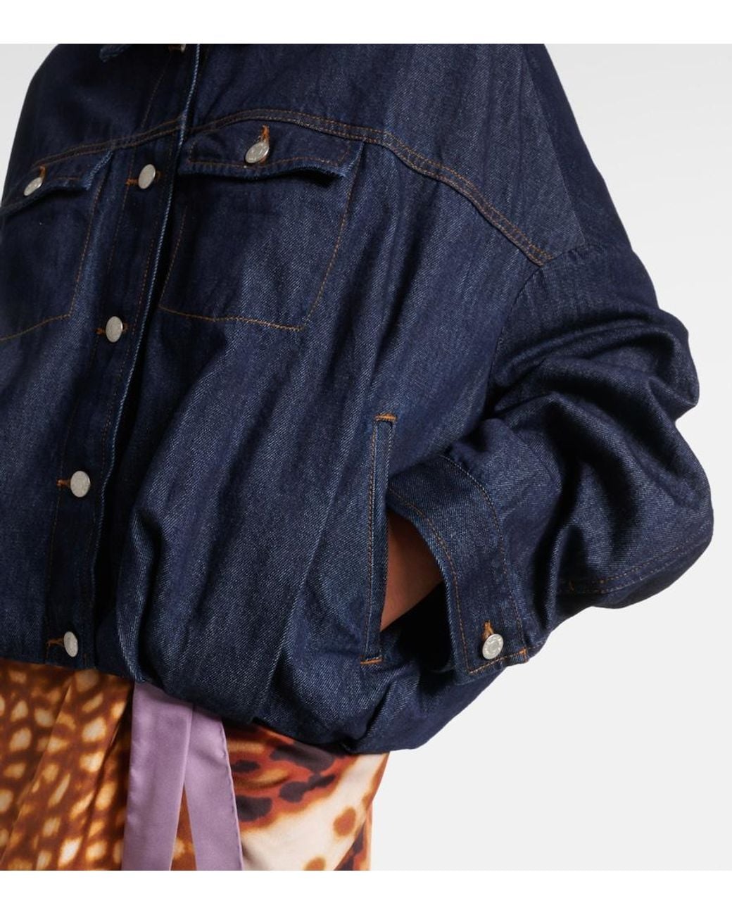 Dries Van Noten Blue Denim Jacket