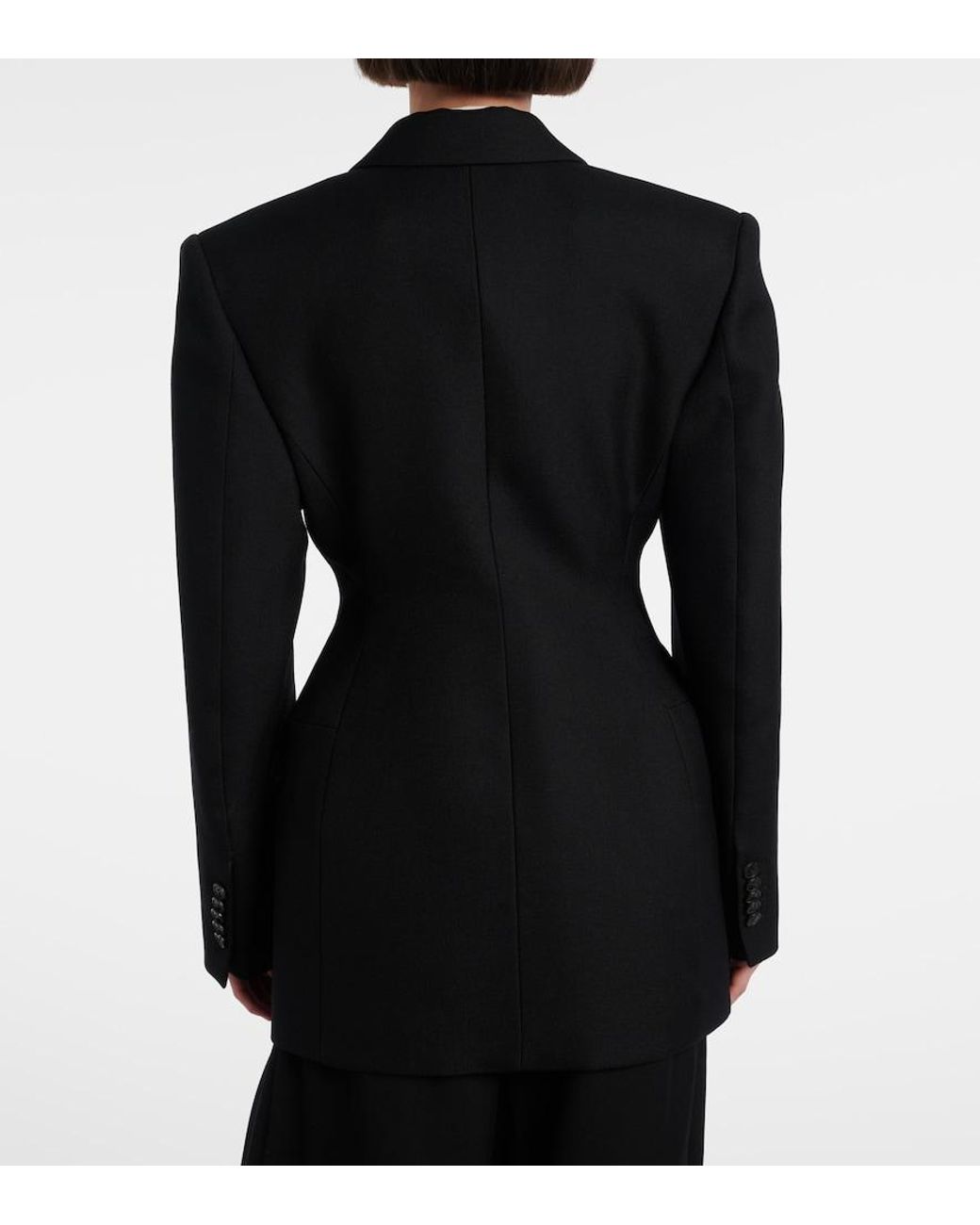 Wardrobe NYC Black Wool Blazer