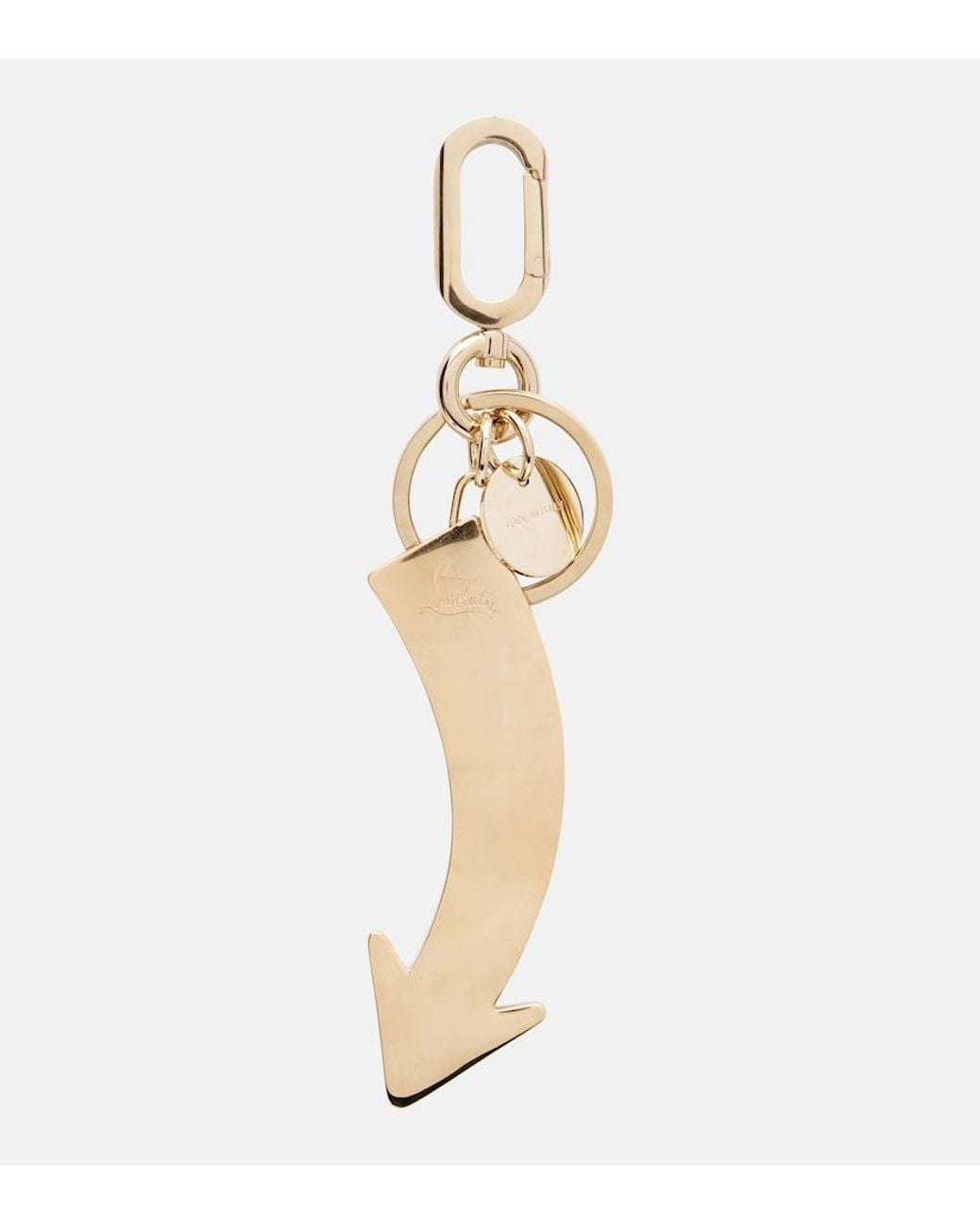 Christian Louboutin Red Logo Bag Charm