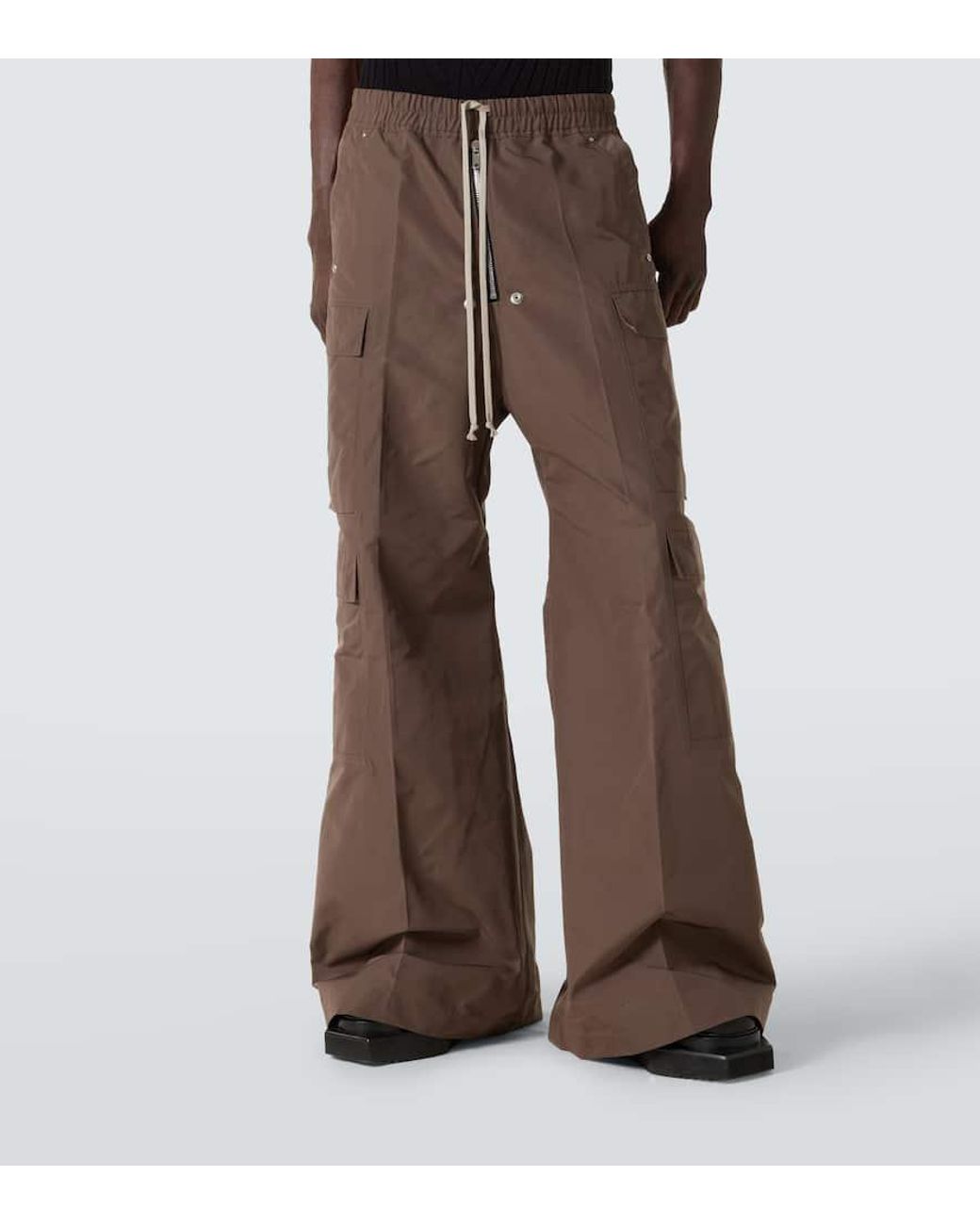 Rick Owens cargo bela 風 Danke schon Rick Owens DRKSHDW Jumbo Bela Cargo Pants | Black | FARFETCH UK