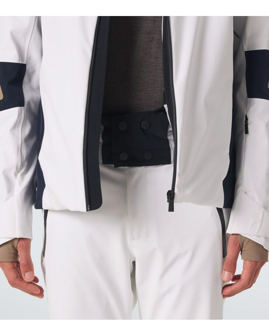 Toni Sailer White Theo Ski Jacket for men