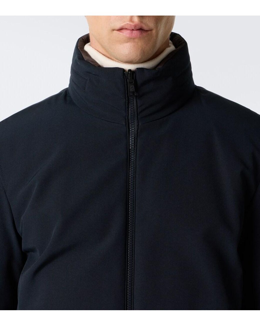 Moncler Blue Edit Reversible Down Jacket for men