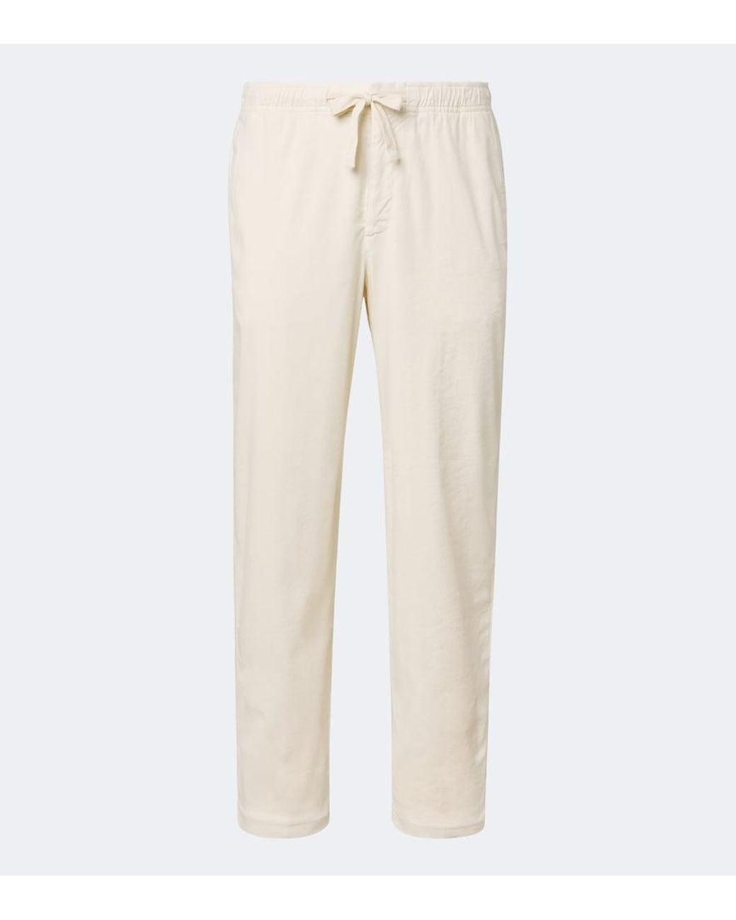 Orlebar Brown Natural Alex Linen-Blend Pants for men