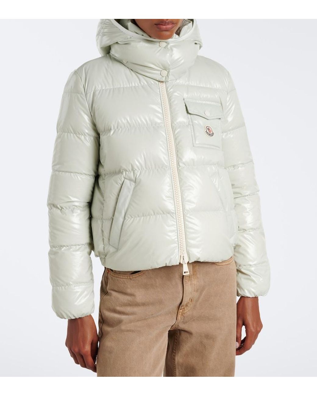 Moncler Gray Andro Down Jacket