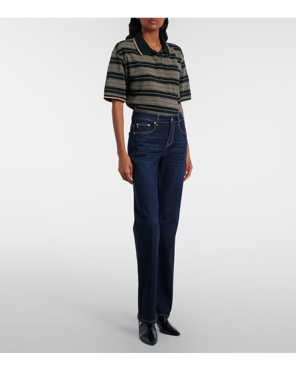 AG Jeans Blue Sophie Bootcut Jeans