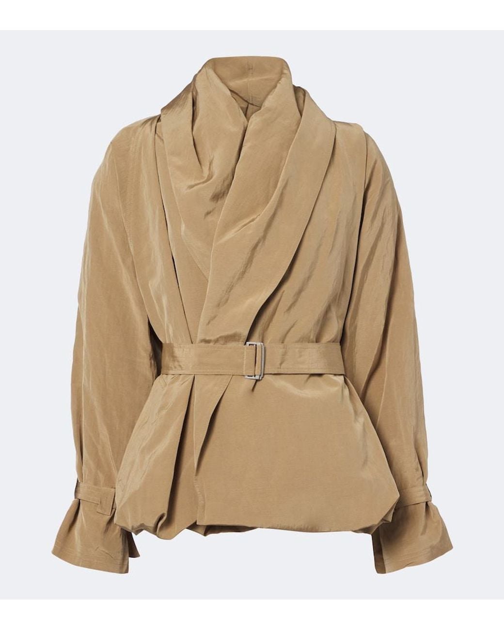 Magda Butrym Natural Belted Technical Jacket