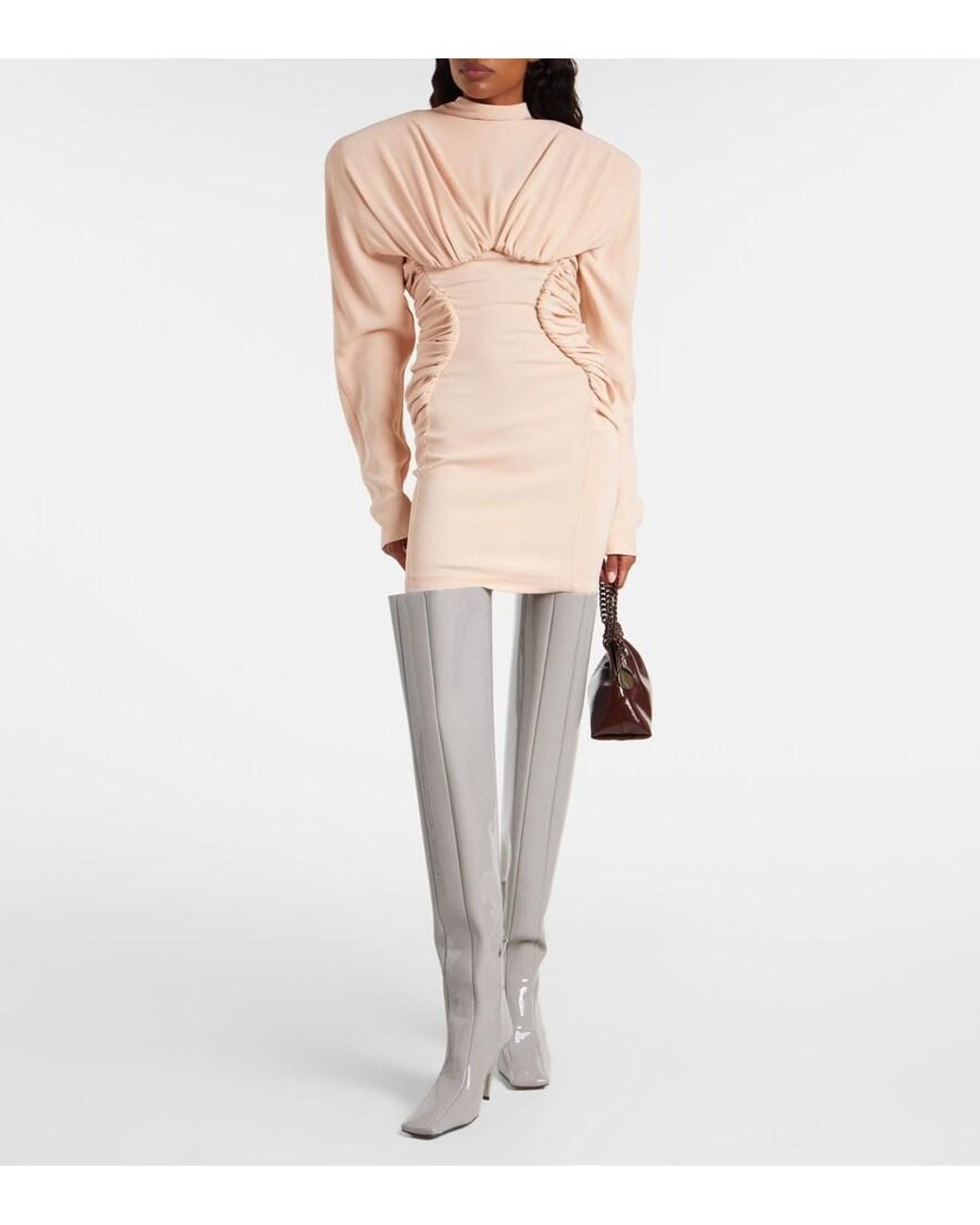 Stella McCartney Pink Jersey Bustier Dress