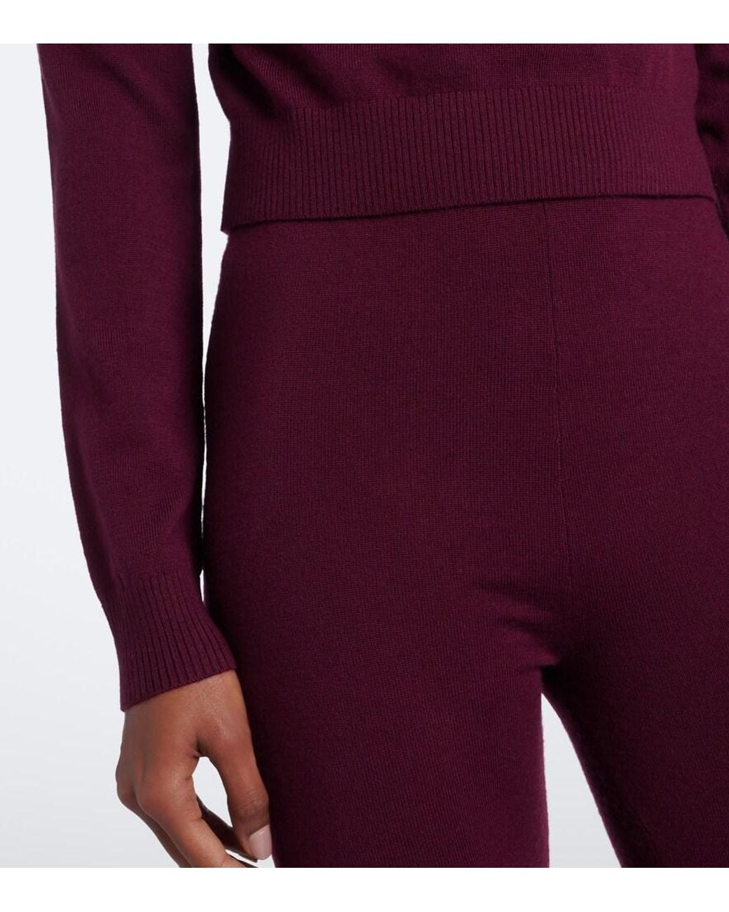 Perfect Moment Red Fair Isle Wool Half-Zip Sweater