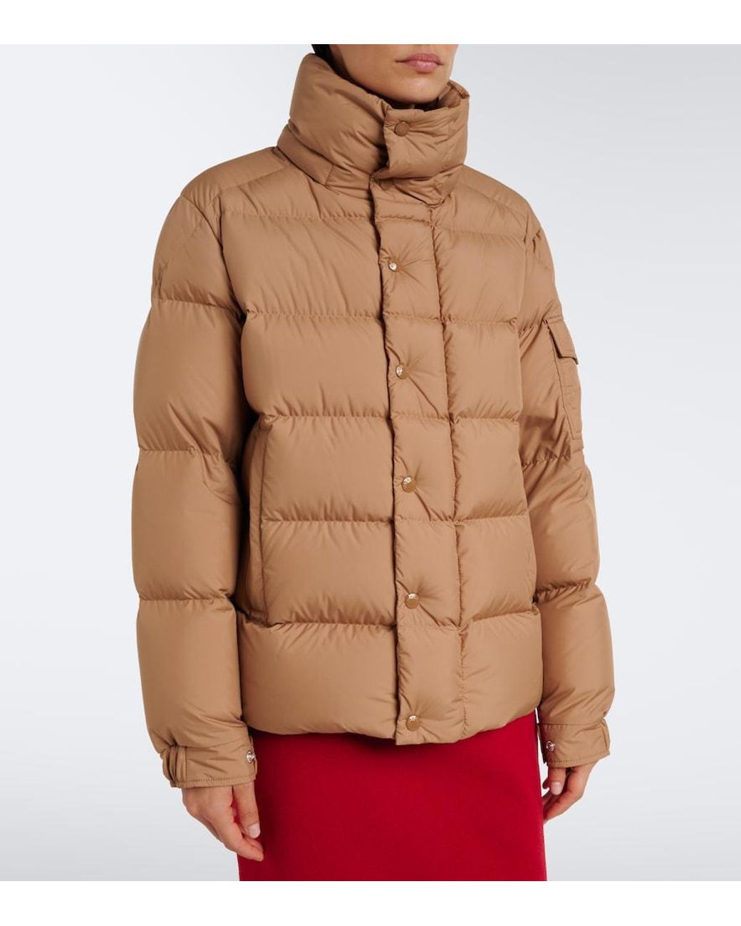 Moncler Brown Maya 70 Hooded Down Jacket