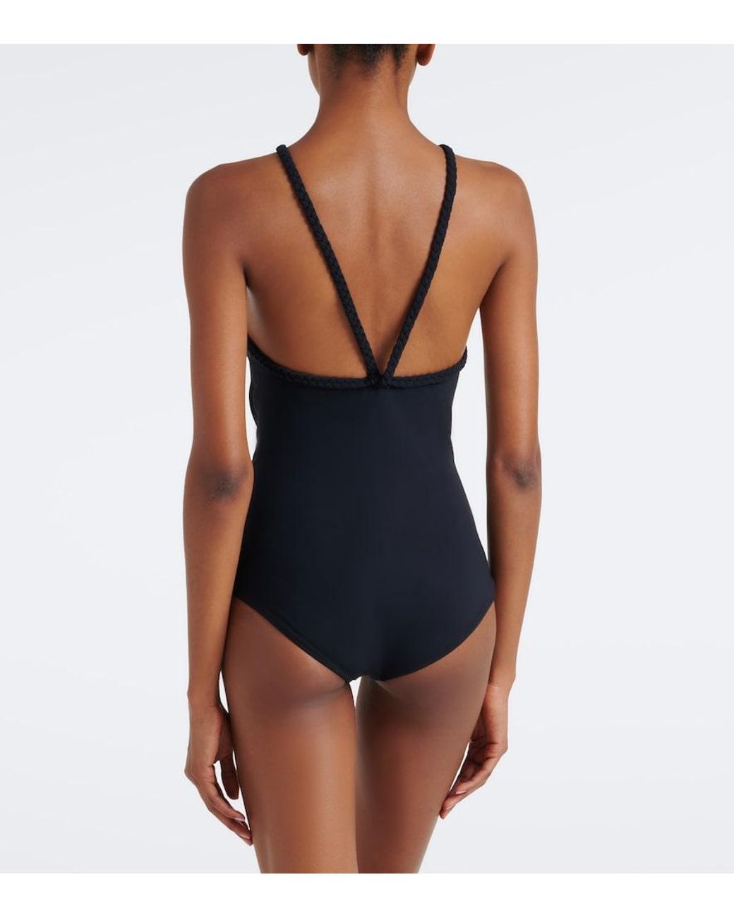 Bottega Veneta Black Knot-Detail Swimsuit