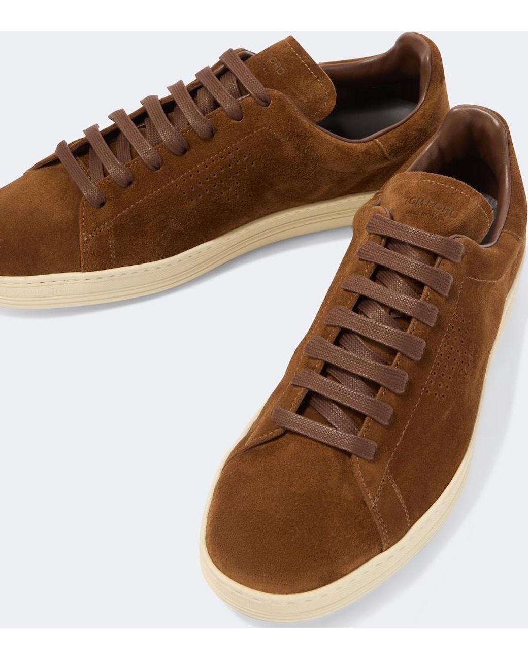 Baskets Warwick En Daim Perfore Tom Ford pour homme en coloris Brown