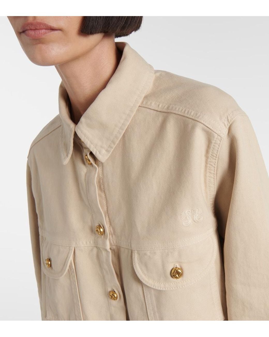 Blazé Milano Natural Nariida Berber Denim Shirt
