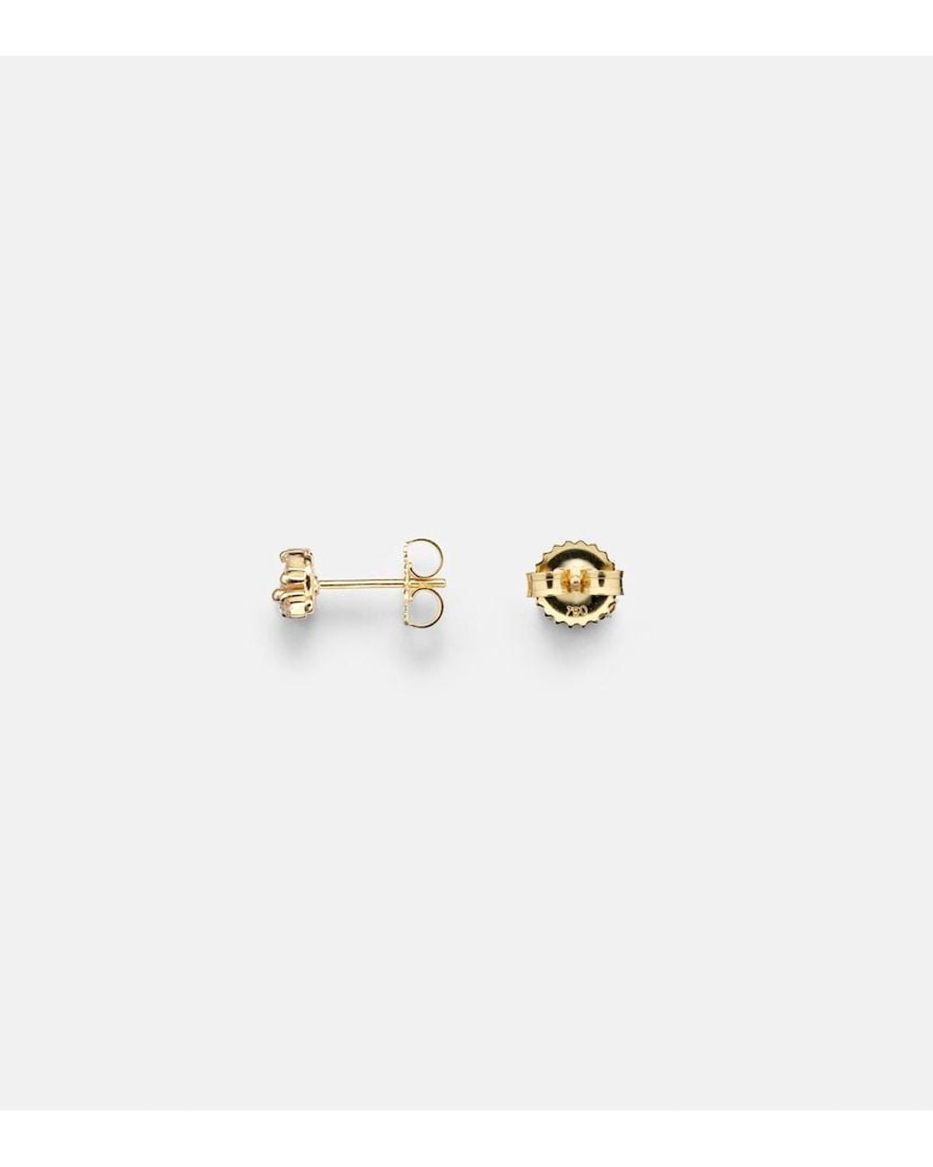 Suzanne Kalan White 18Kt Earrings With Diamonds