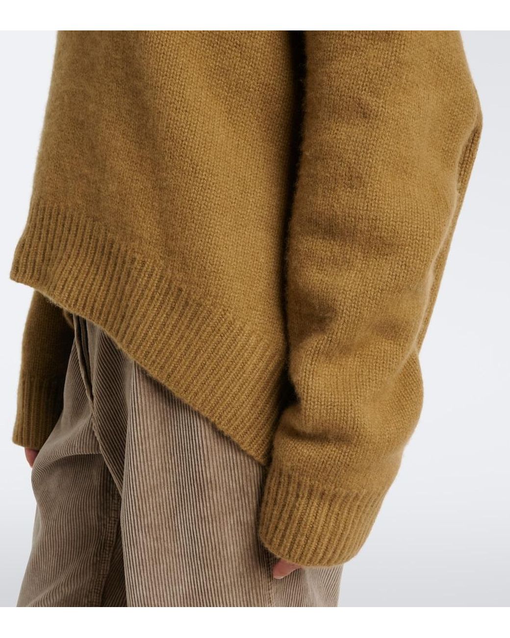 The Row Natural Parth Cashmere Sweater