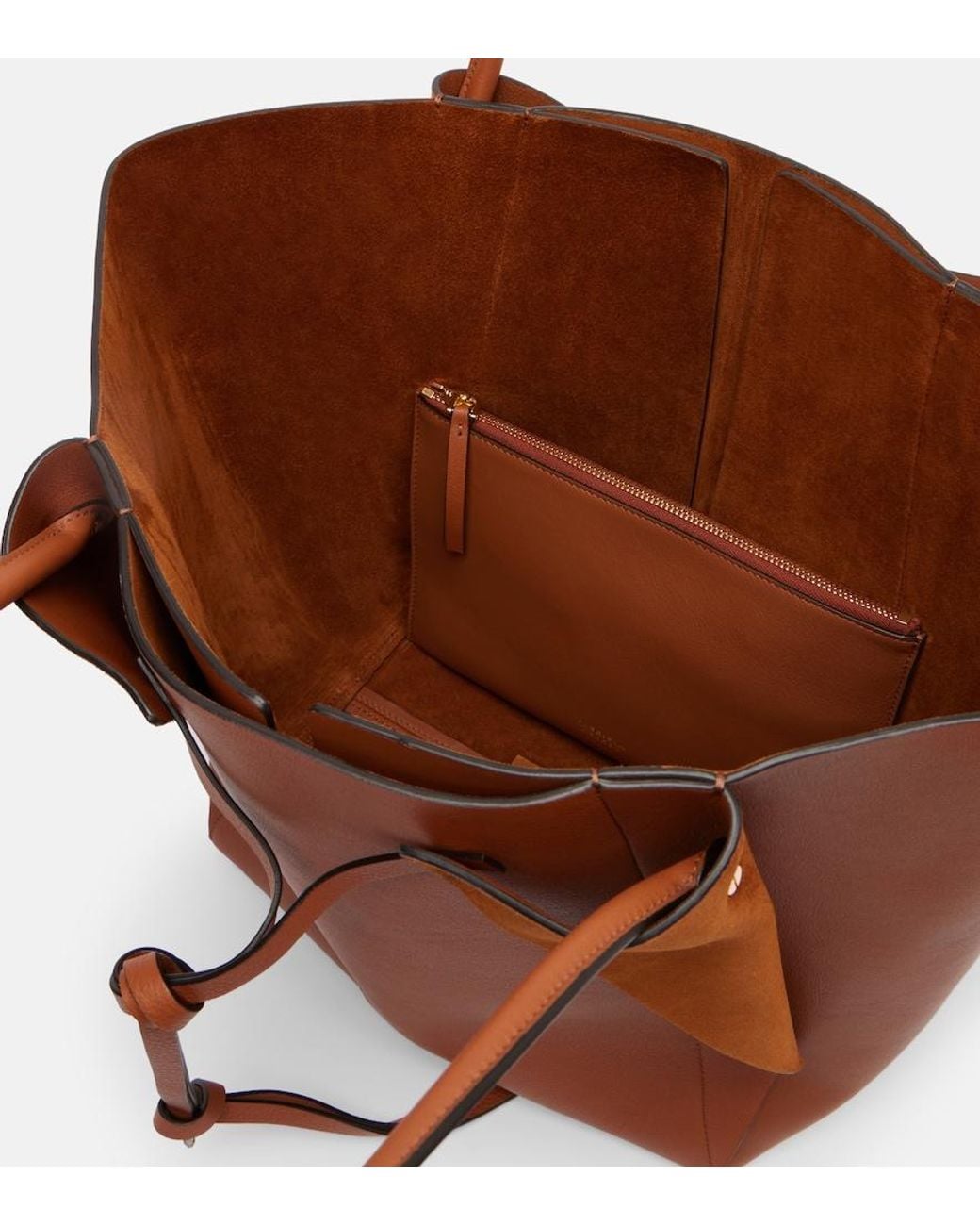 Gabriela Hearst Brown Marija Leather Tote