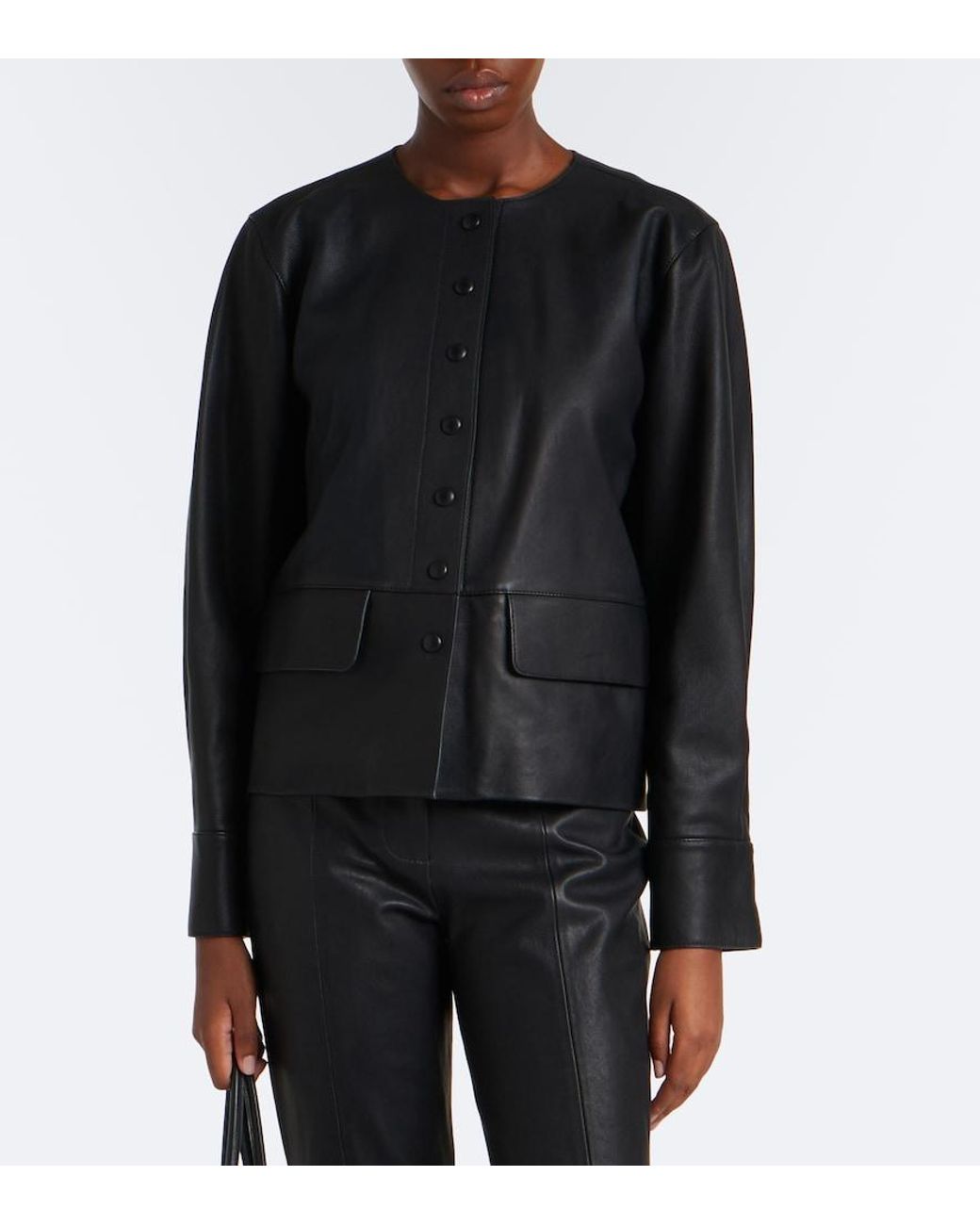 Proenza Schouler Black Label Robin Leather Jacket