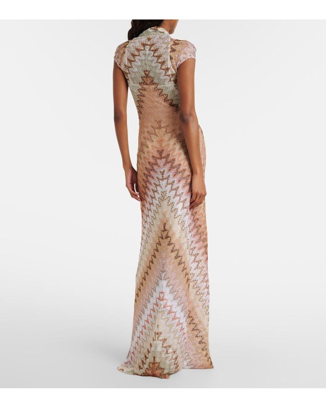 Missoni Natural Lame Maxi Dress