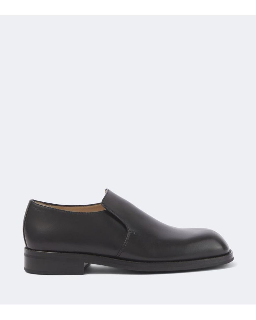 Lemaire Gray Leather Slip-On Shoes for men
