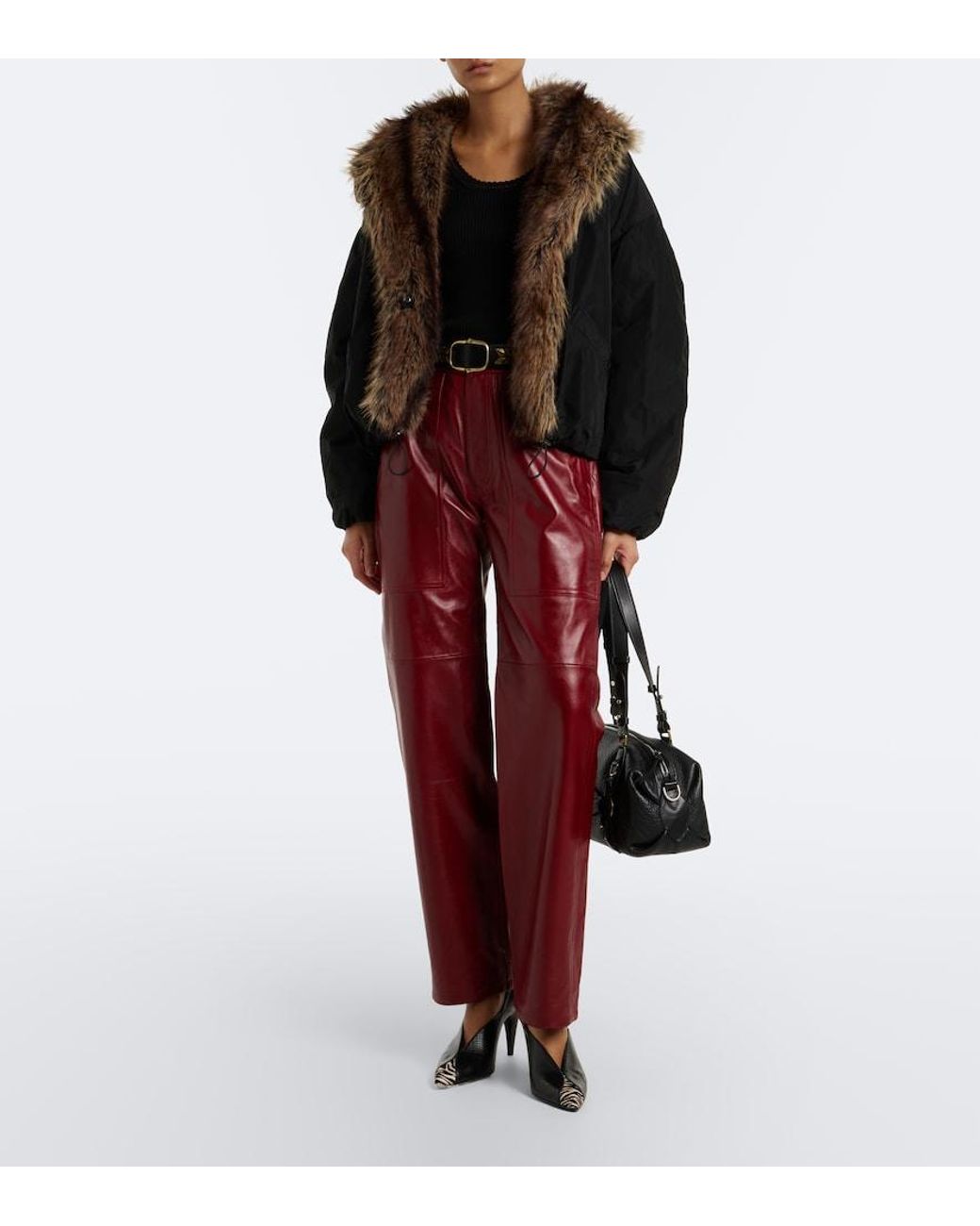 Isabel Marant Black Charone Parka