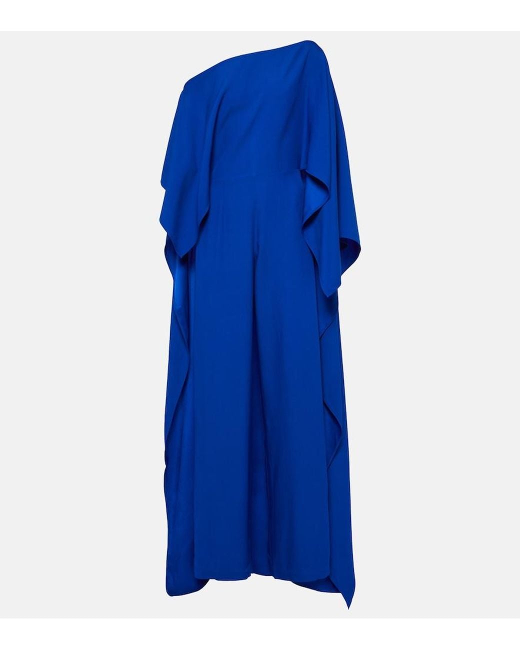 Taller Marmo Blue Jerry One-Shoulder Jumpsuit
