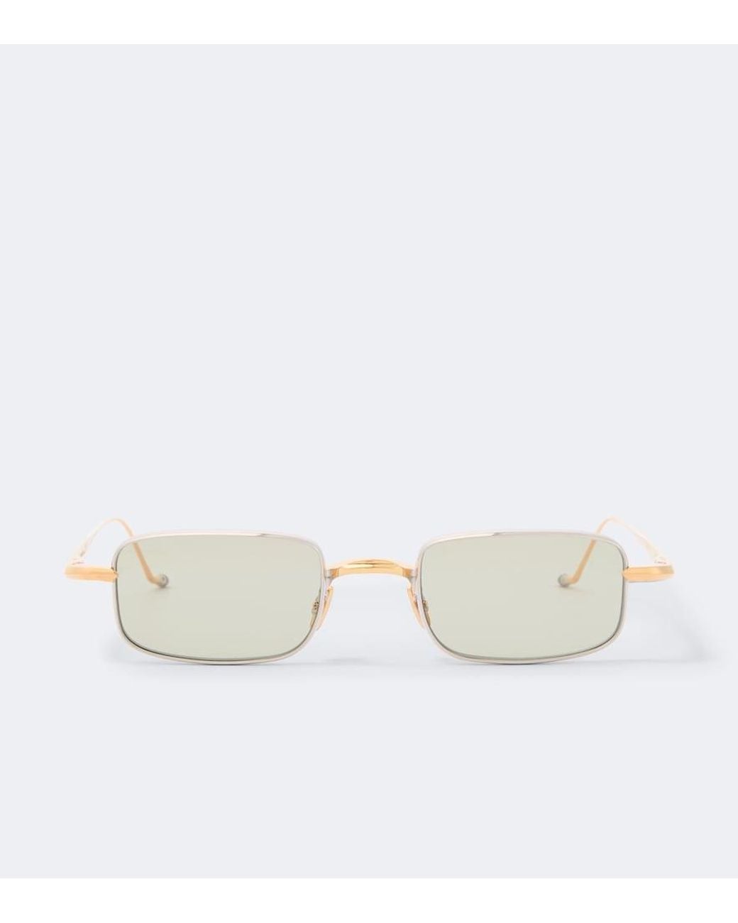 Jacques Marie Mage Metallic Dusk Rectangular Sunglasses for men