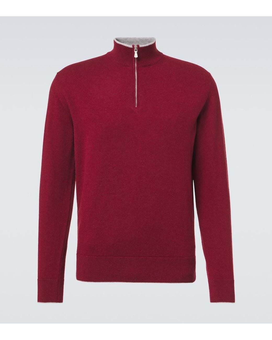 Pull En Cachemire Eleventy pour homme en coloris Red