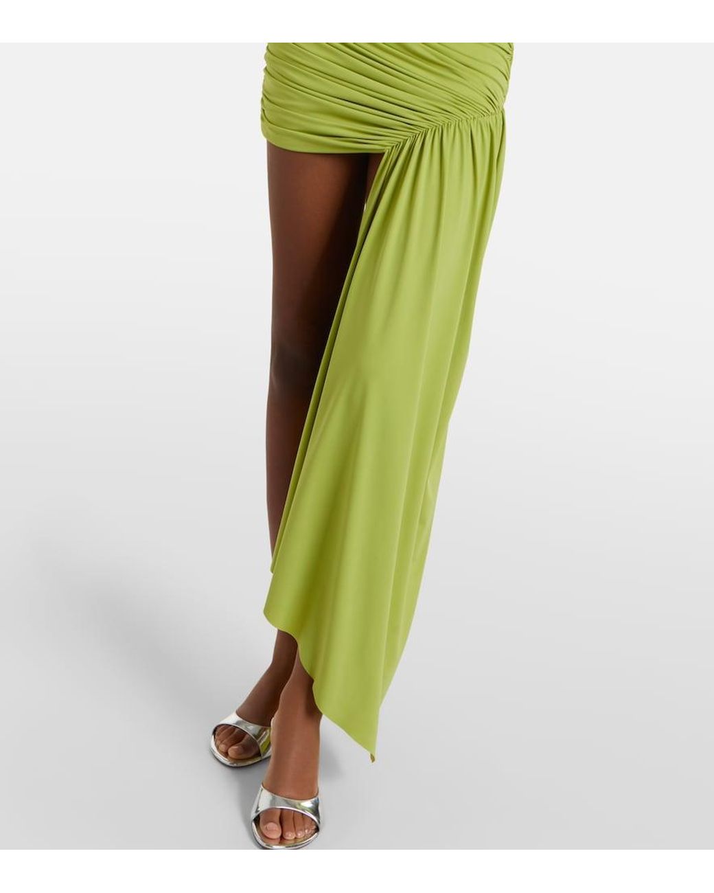 Robe Ravenna En Jersey De La Vali en coloris Green