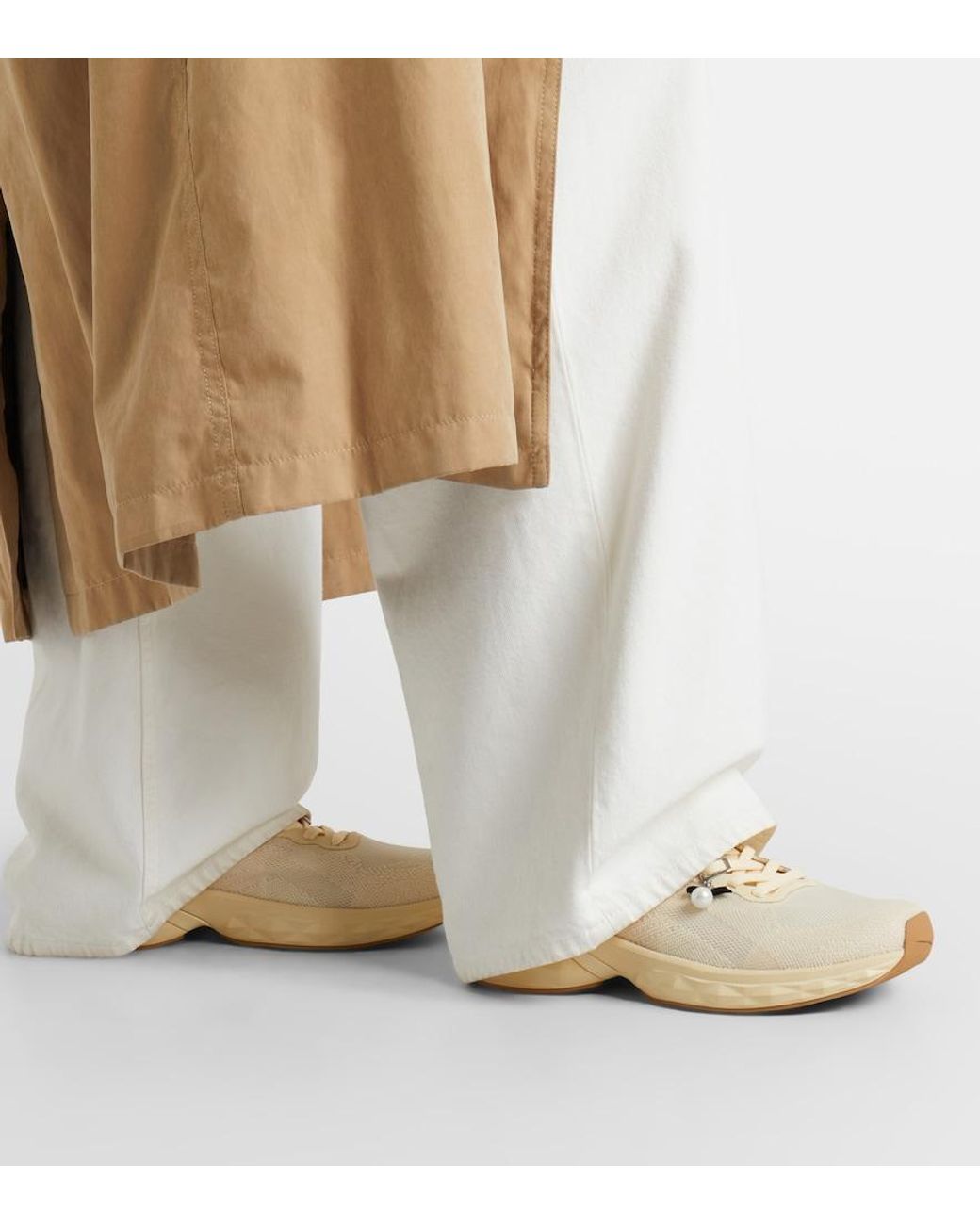 Jimmy Choo Natural Diamond Run Sneakers