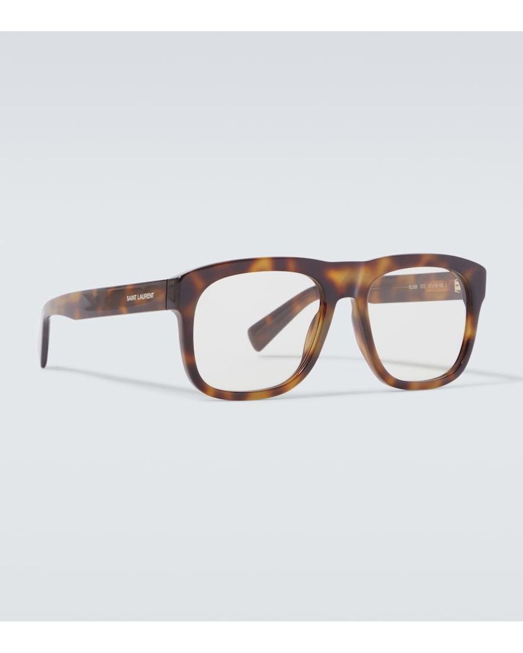 Saint Laurent Eckige Brille Sl 558 in Brown für Herren