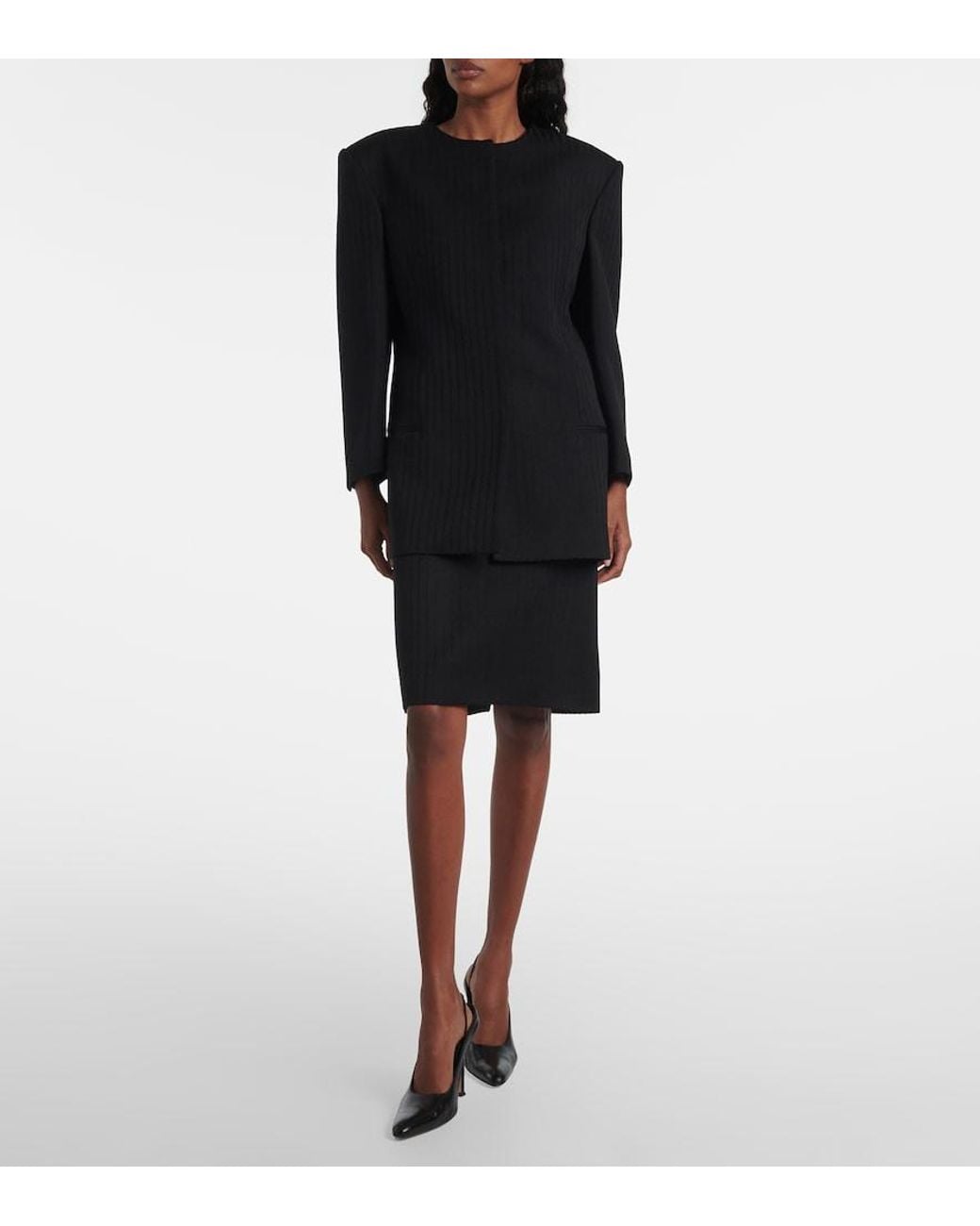 Blazer di Calvin Klein in Black