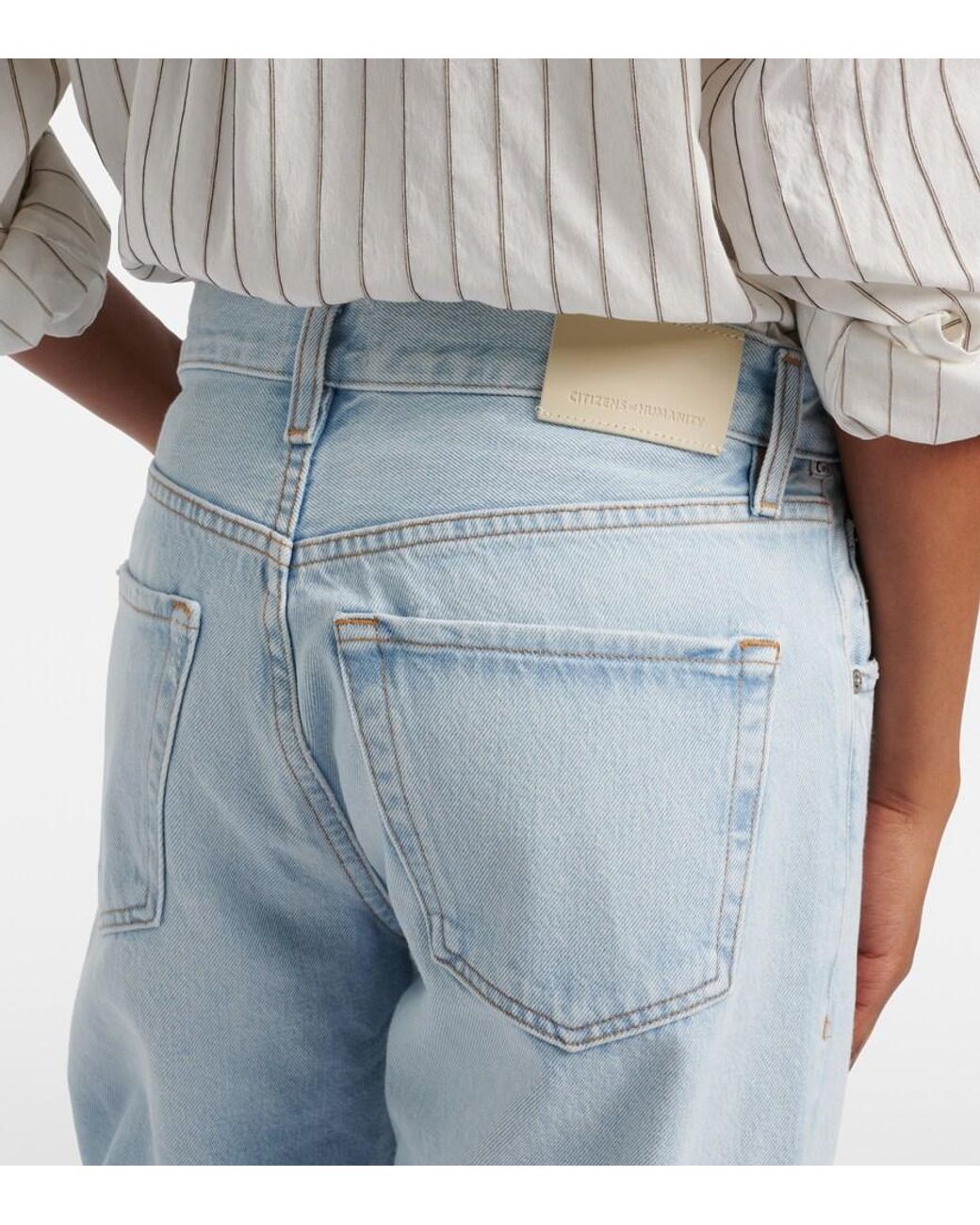 Citizens of Humanity Blue Lindz Straight Jeans