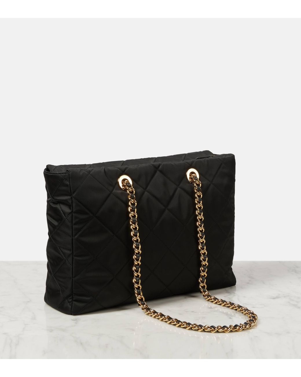 Prada chain bag nylon hotsell