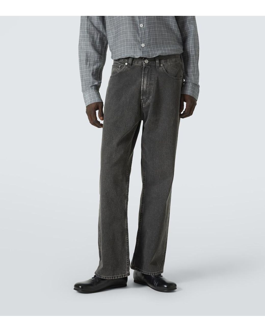 Jean Ample Third Cut Our Legacy pour homme en coloris Gray