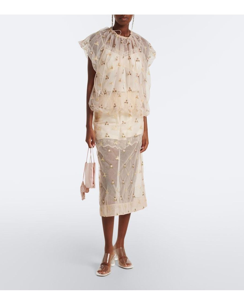 Top di Simone Rocha in White