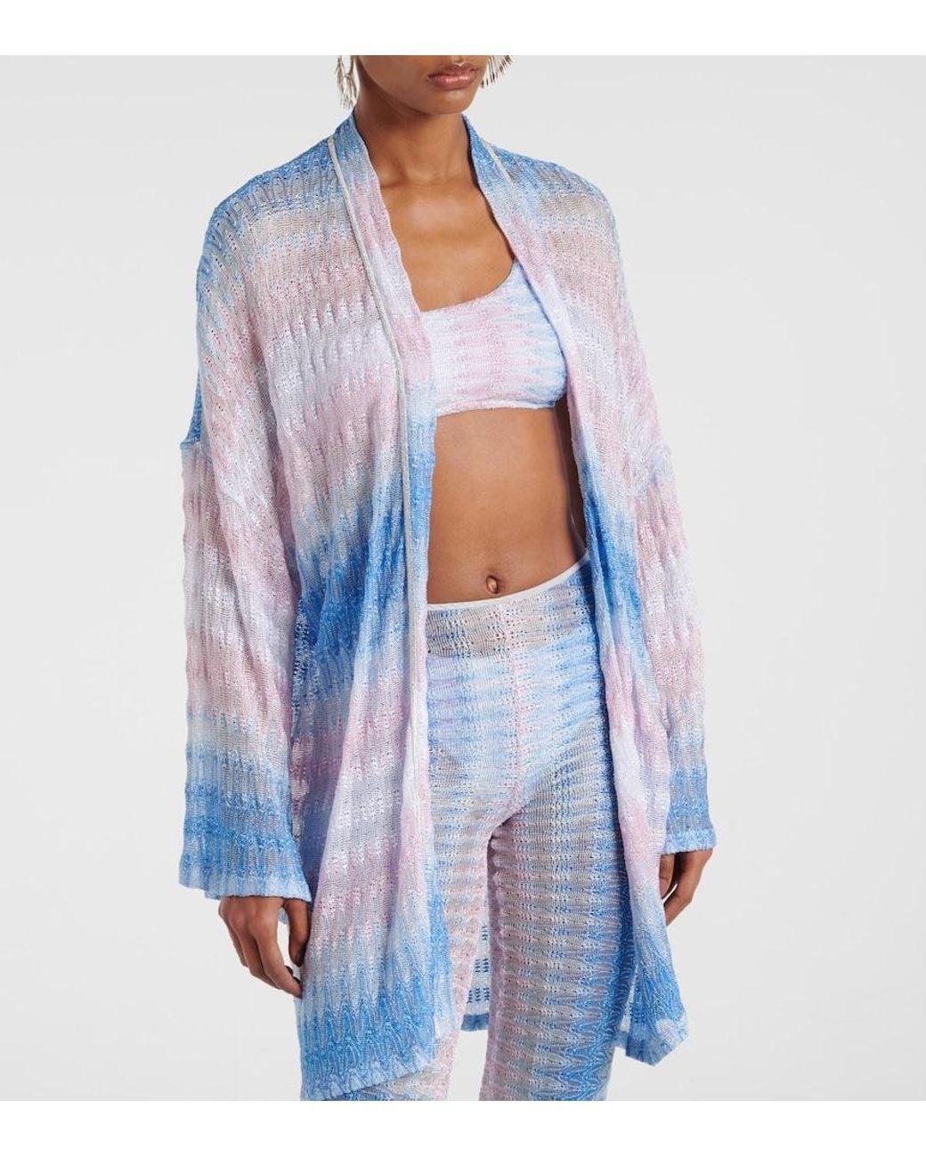 Missoni Blue Wave Beach Cover-Up