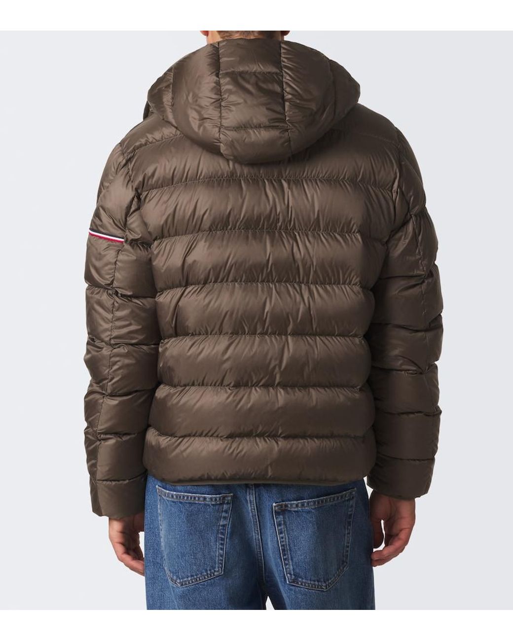 Moncler Brown Ravenlock Down Jacket for men