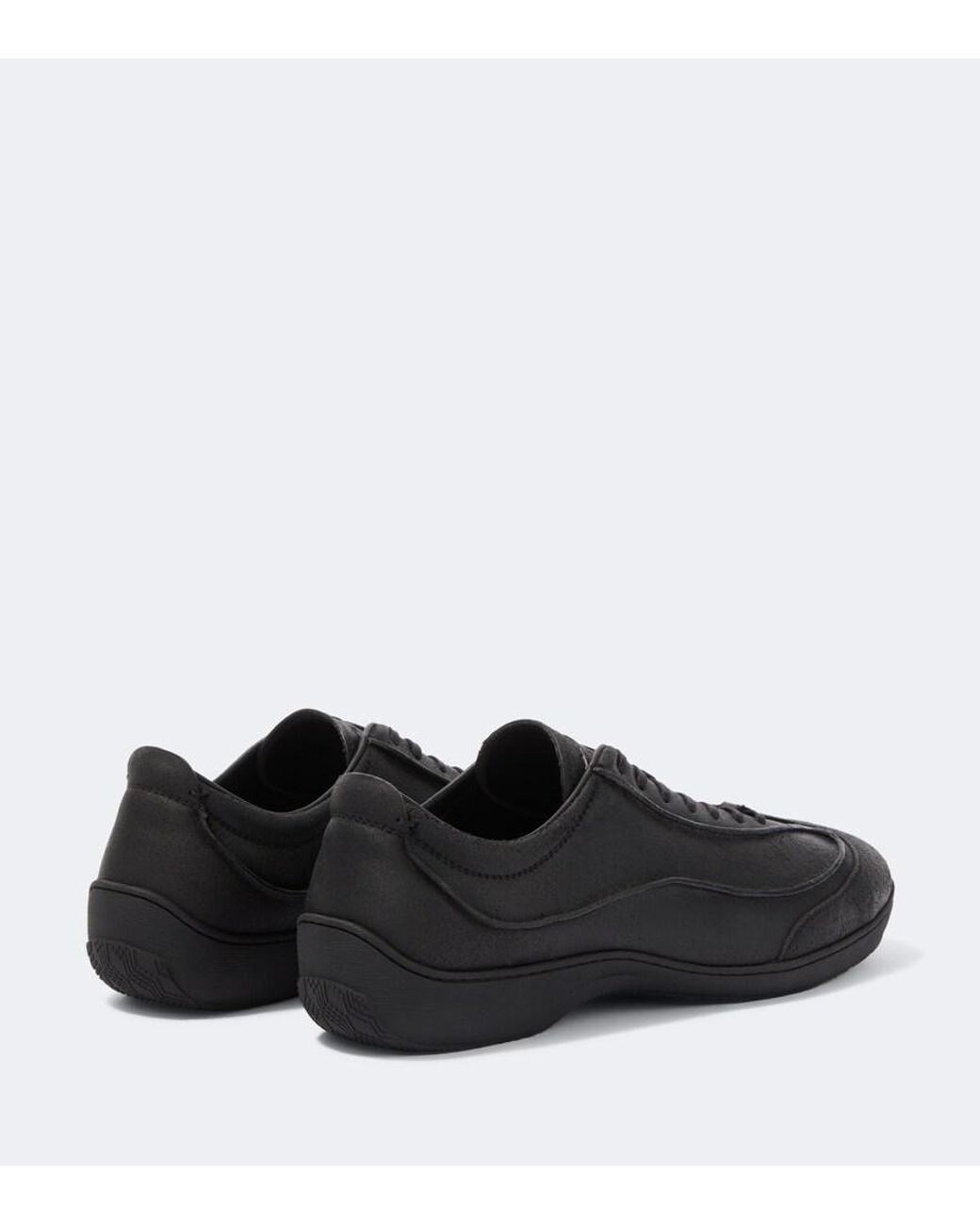 Kiko Kostadinov Black Sargo Leather Sneakers for men