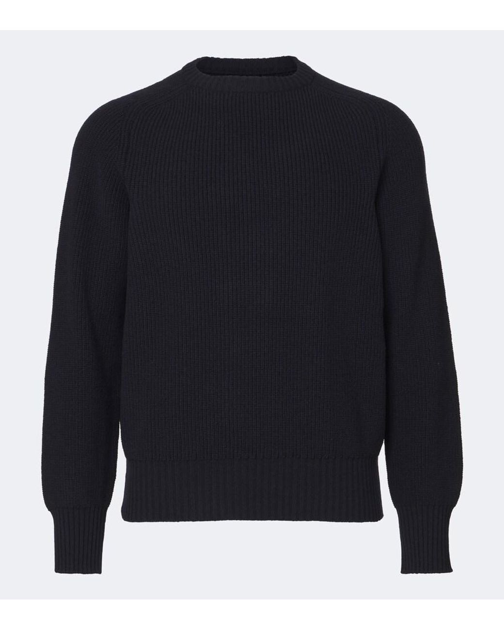 STÒFFA Blue Cashmere Sweater for men