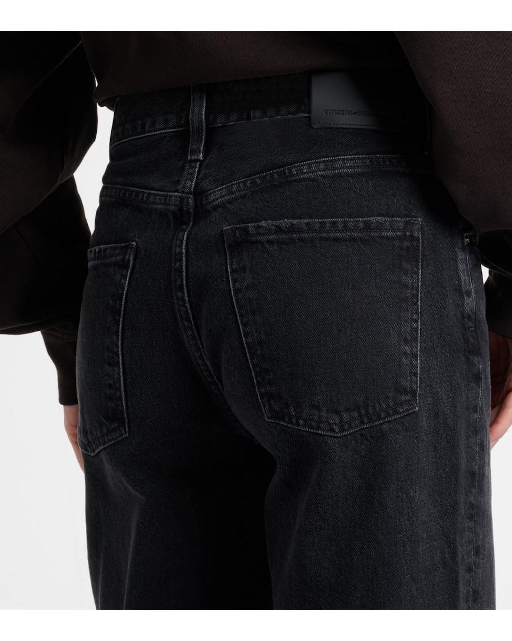 Citizens of Humanity Blue Annina 33 Wide-Leg Jeans
