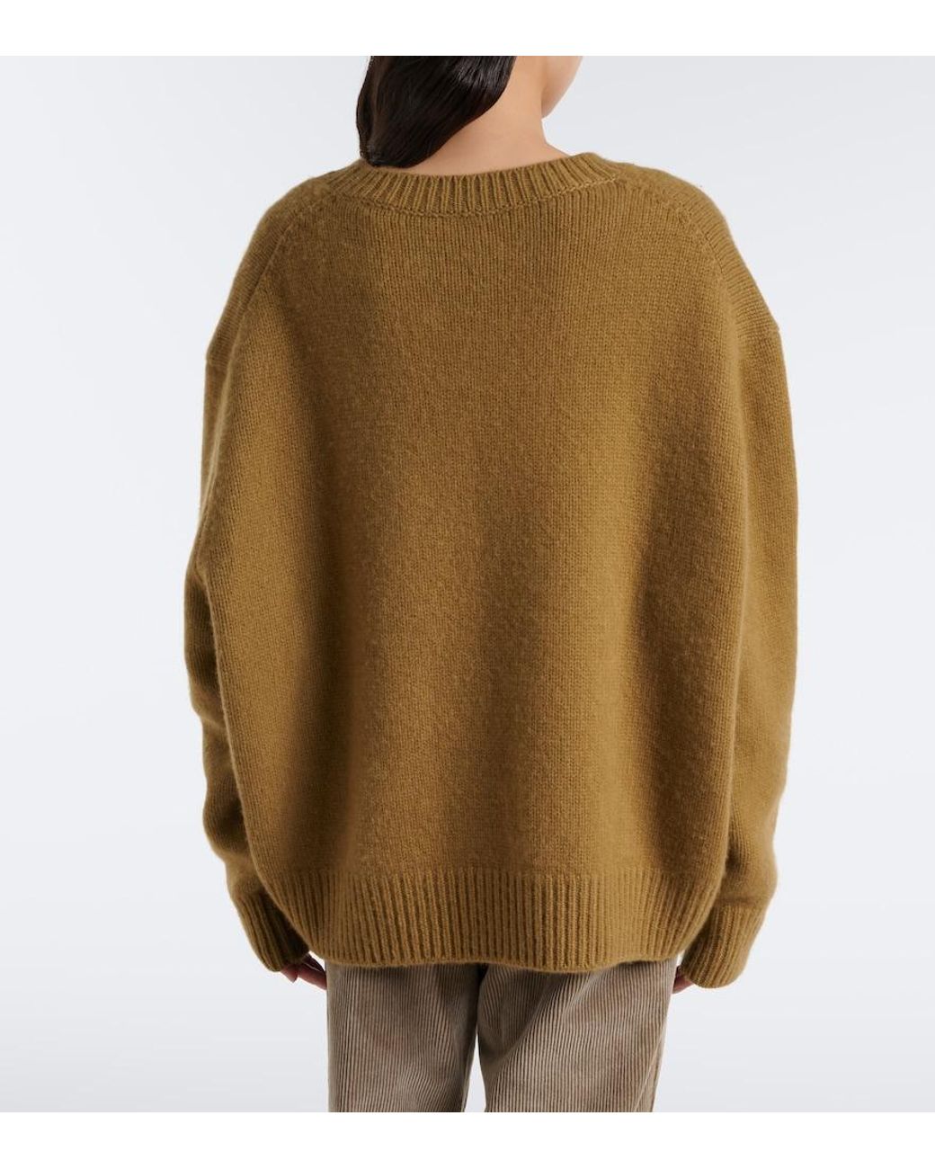 The Row Natural Parth Cashmere Sweater