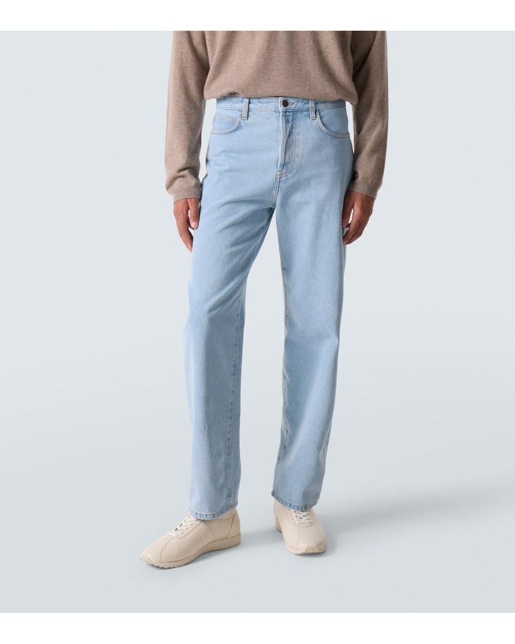 Jeans Rectos Morton The Row de hombre de color Blue