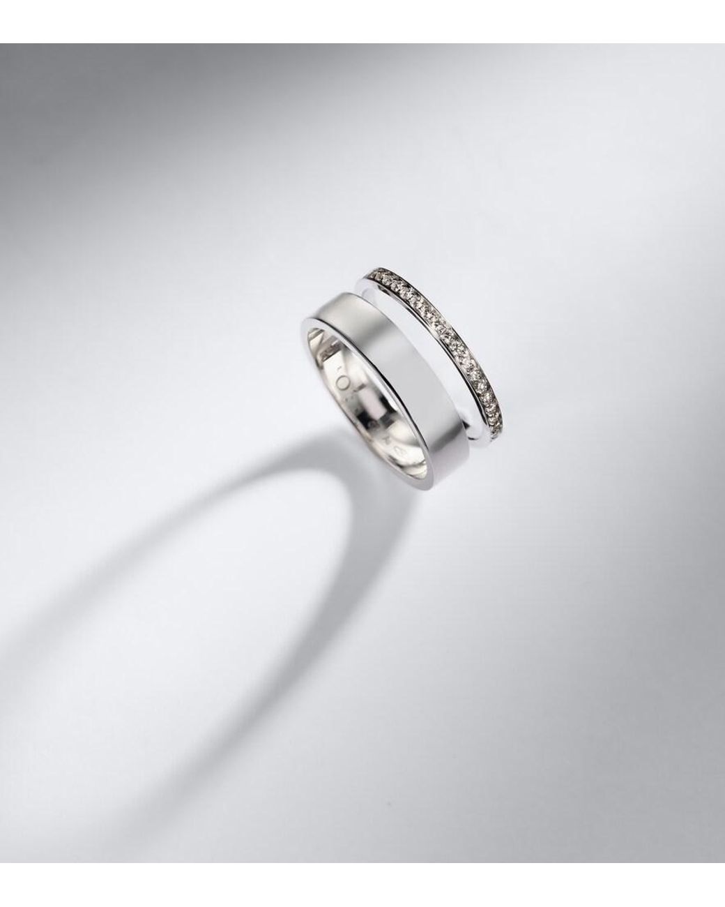 Repossi White Berbere 18Kt Ring With Diamonds