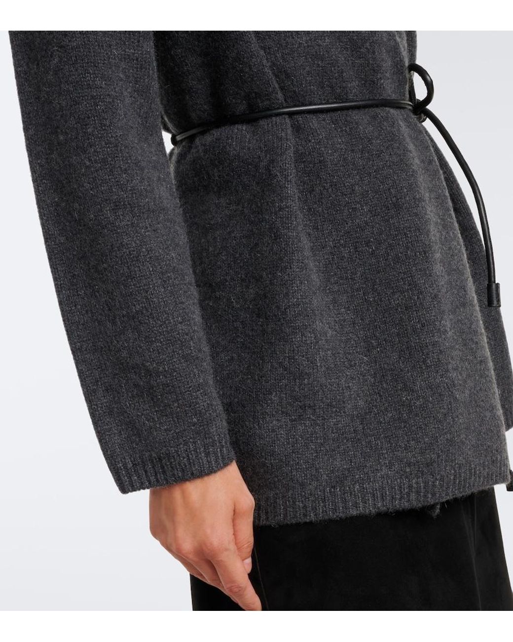 arch4 Black Walmer Cashmere Cardigan